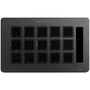 Mars Gaming Stream Deck Slim MSD-ONE - Teclado Controlador Programable con 15 Teclas LCD Personalizables para Streaming, Gaming y Productividad, Negro, Compatible con Windows y Mac